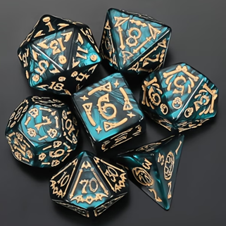 Soft Edge Dice with Halloween Pattern