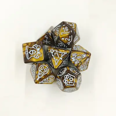 Soft Edge Dice with Christmas Pattern