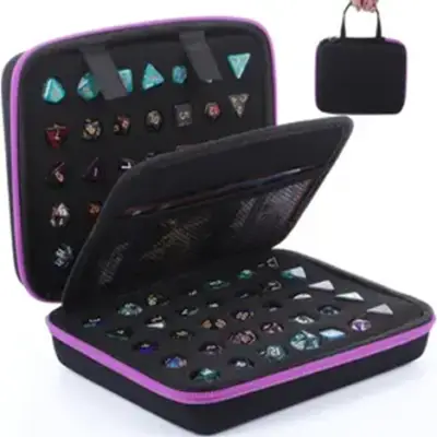 Hard Shell Dice Storage Bag