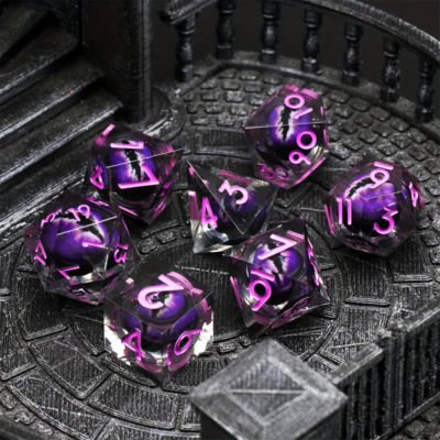 Purple Dragon Eye Dice