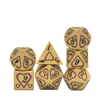Copper Love Heart Pattern
