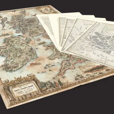 Mythic Britain & Ireland Maps & Handouts